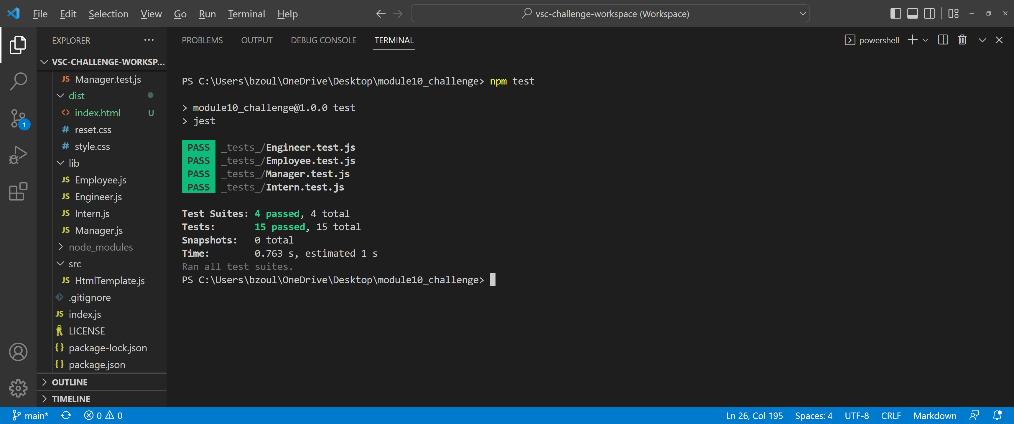 GitHub - bzoulko/module10_challenge: Module 10 Challenge - Object ...