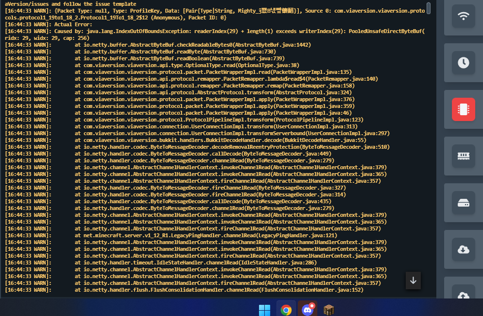 Invalid name error · Issue 3108 · ViaVersion/ViaVersion · GitHub