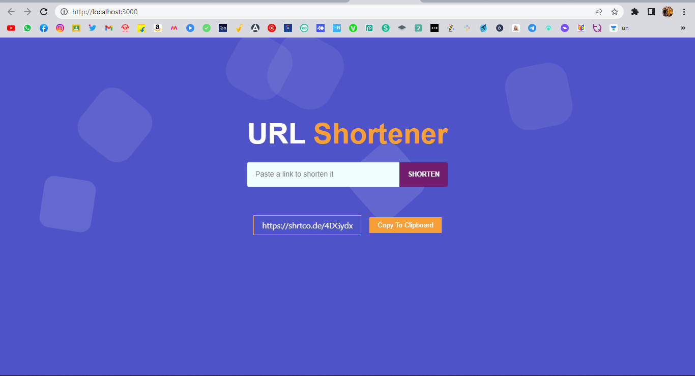 GitHub rajpatelniraj/URLShortener Build an URL shortener is a