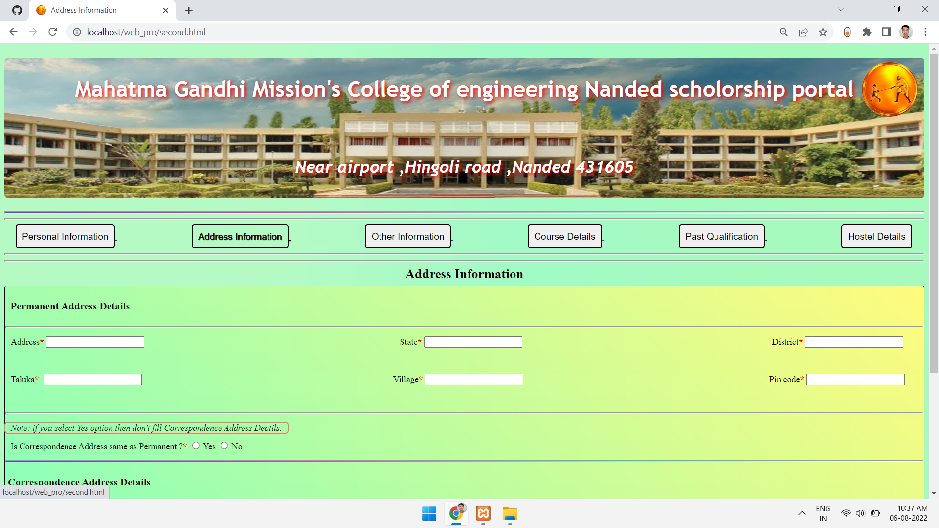 GitHub - Rushikeshjoshi2024/scholarship-site-mgm: This is a scholarship ...