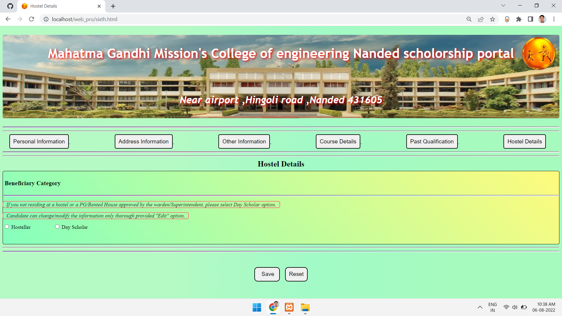 GitHub - Rushikeshjoshi2024/scholarship-site-mgm: This is a scholarship ...