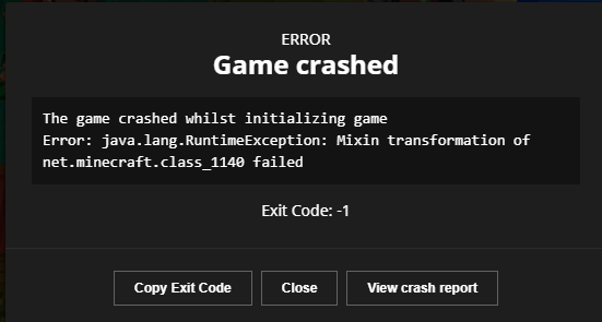 game crashes every time i try to launch · Issue #181 · Sollace/Presence ...