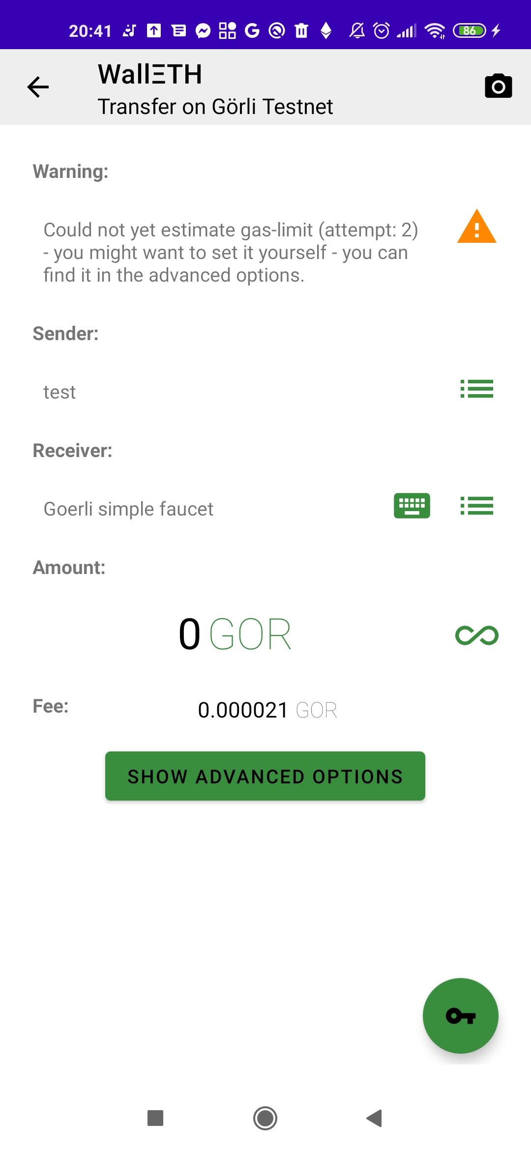 Network issues with Goerli Testnet · Issue #573 · walleth/walleth · GitHub