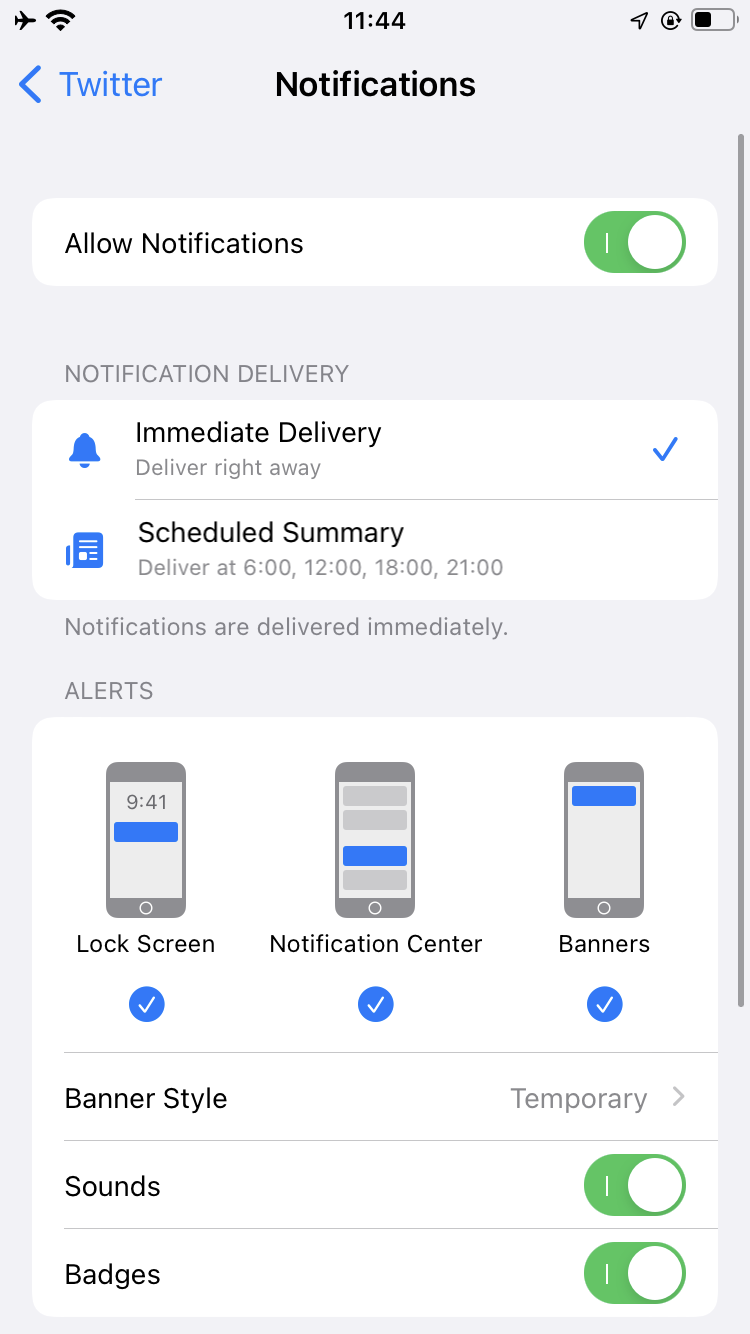 [Bug] No notifications · Issue #61 · BandarHL/BHTwitter · GitHub