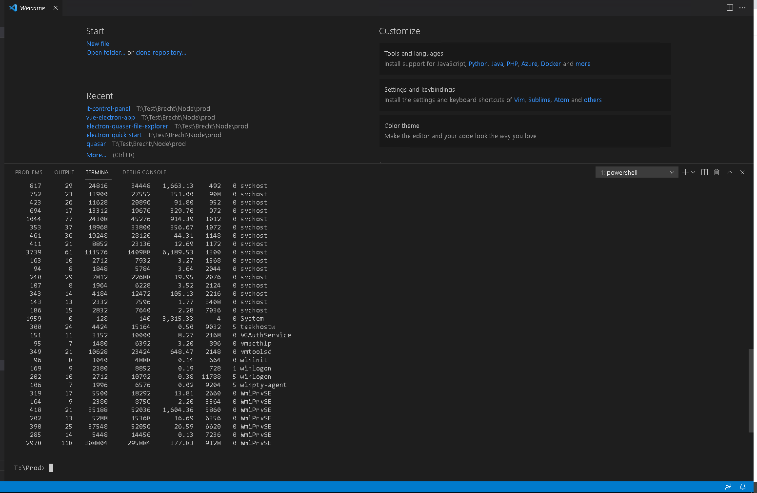 Terminal scrolls up when typing a command · Issue 123641 · microsoft