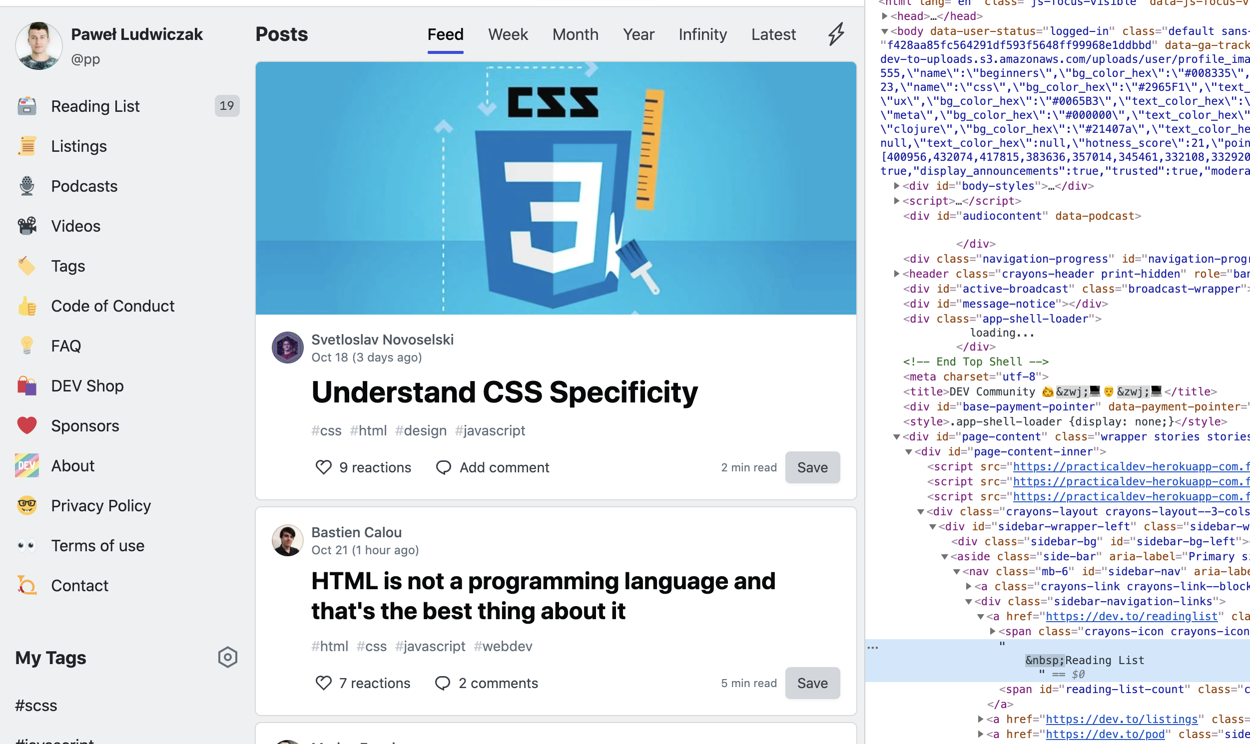 Dynamic links have extra · Issue #10980 · forem/forem · GitHub