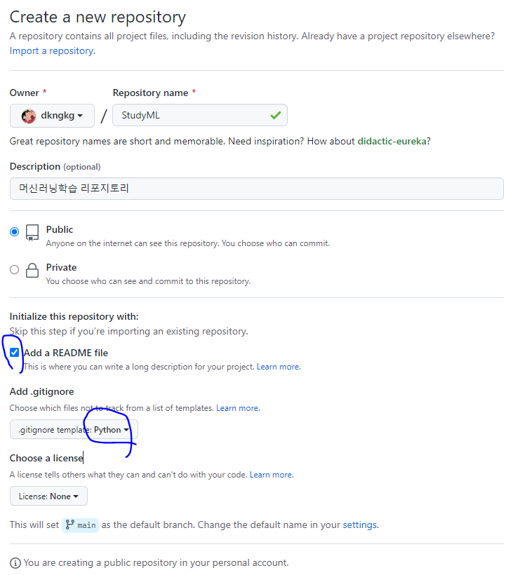 GitHub - dkngkg/StudyML: 머신러닝 학습 리포지토리