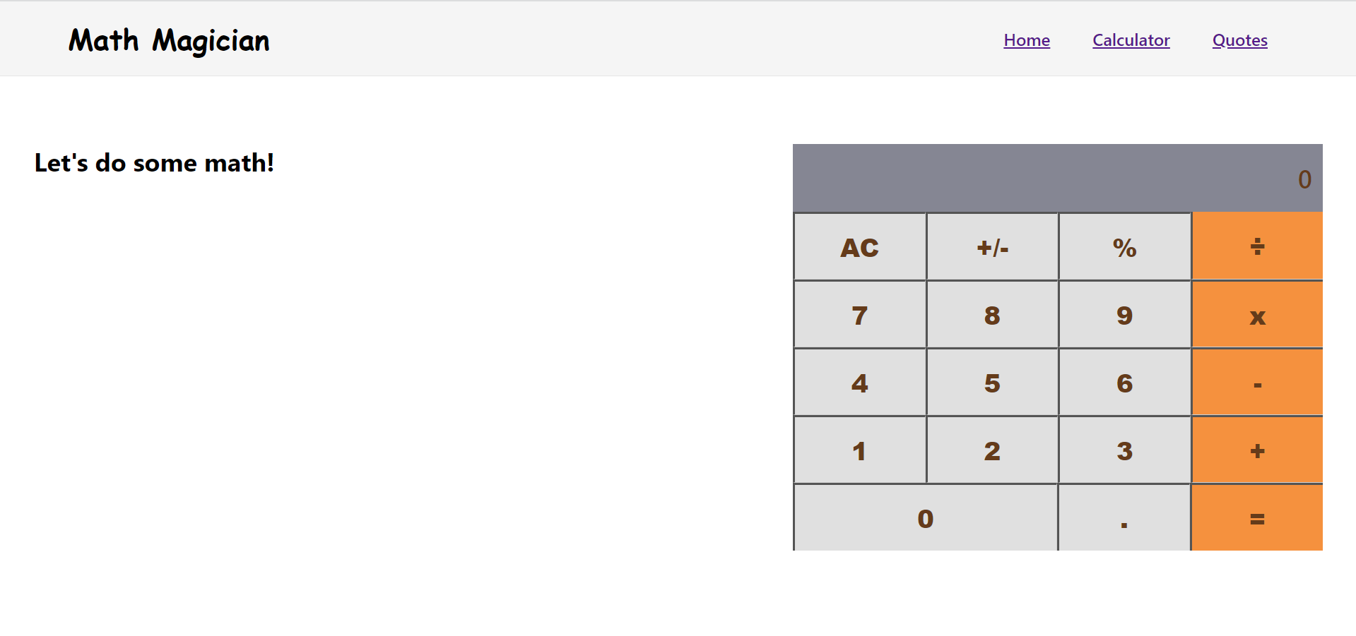 GitHub - harshi0102/math-magician-project: Math Magician Project-