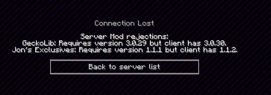 Server Mod Rejections · Issue #183 · xJon/Hexxit-II · GitHub