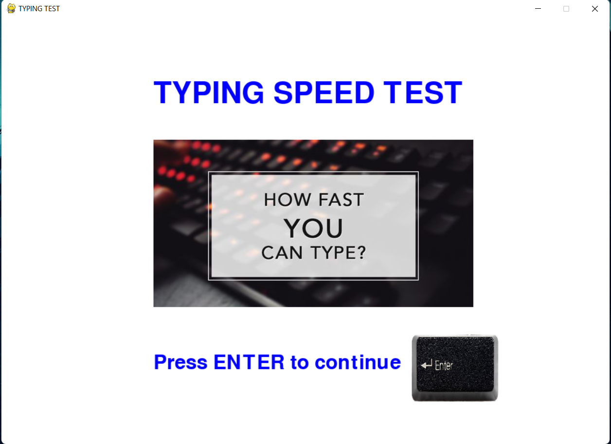 GitHub - Prithiviraj-7/Typing-Speed-Test: Repository for typing speed ...