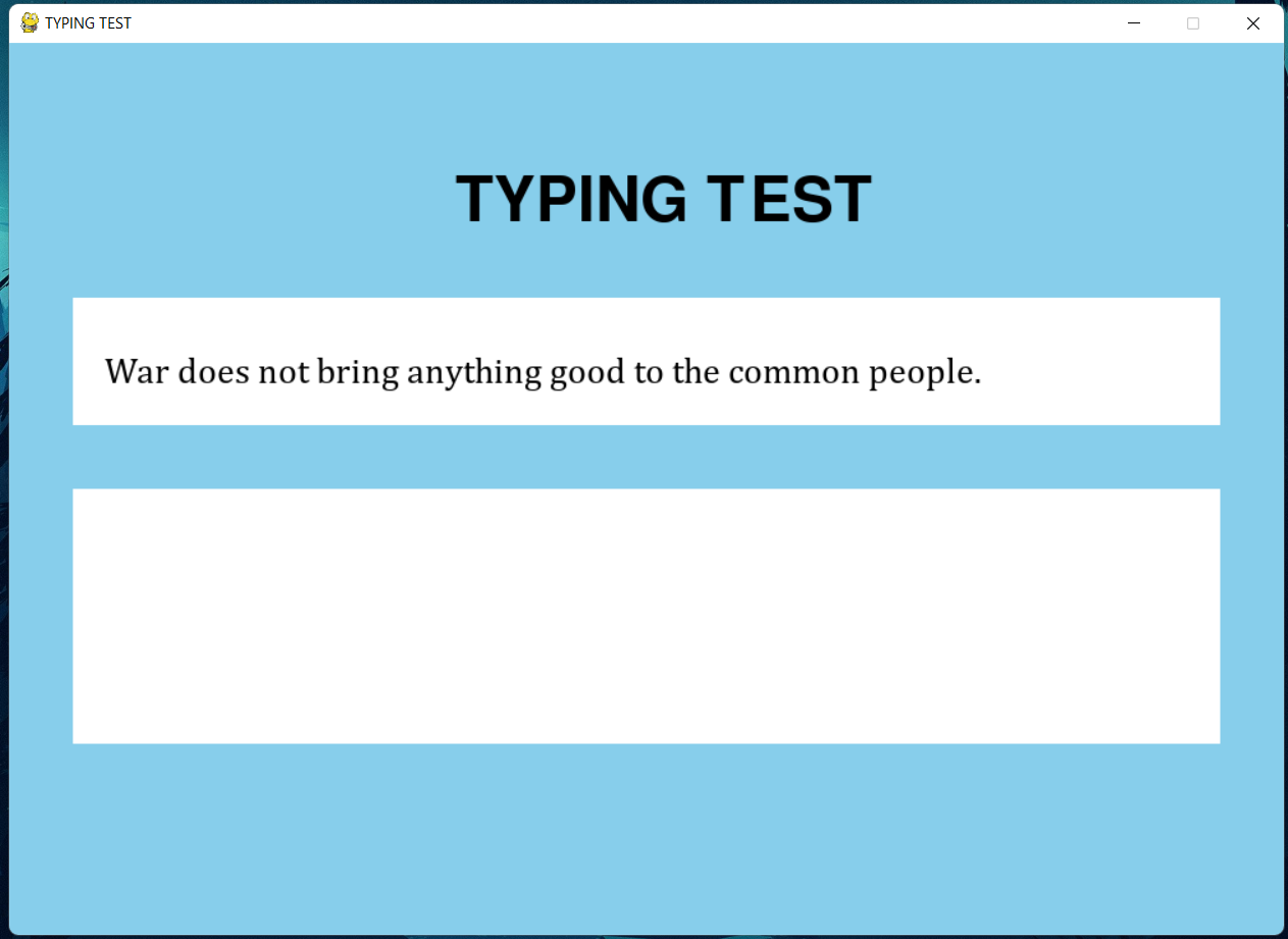 GitHub - Prithiviraj-7/Typing-Speed-Test: Repository for typing speed ...