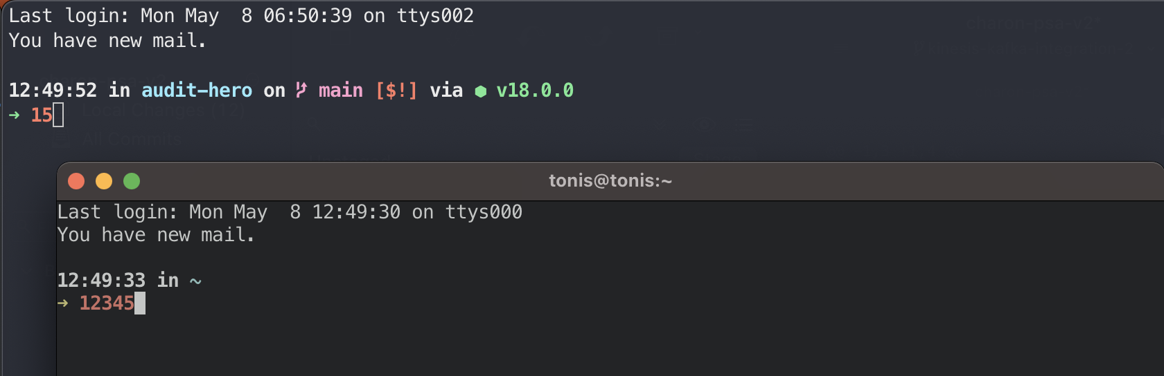 tmux prefix key is not working. ctrl+b writes "D" · Issue 6899
