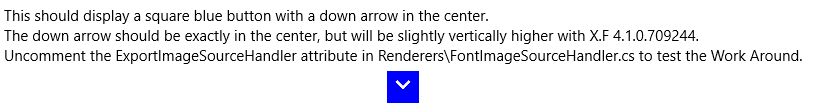 [Bug] FontImageSource not vertically centered on UWP · Issue #7414 ...