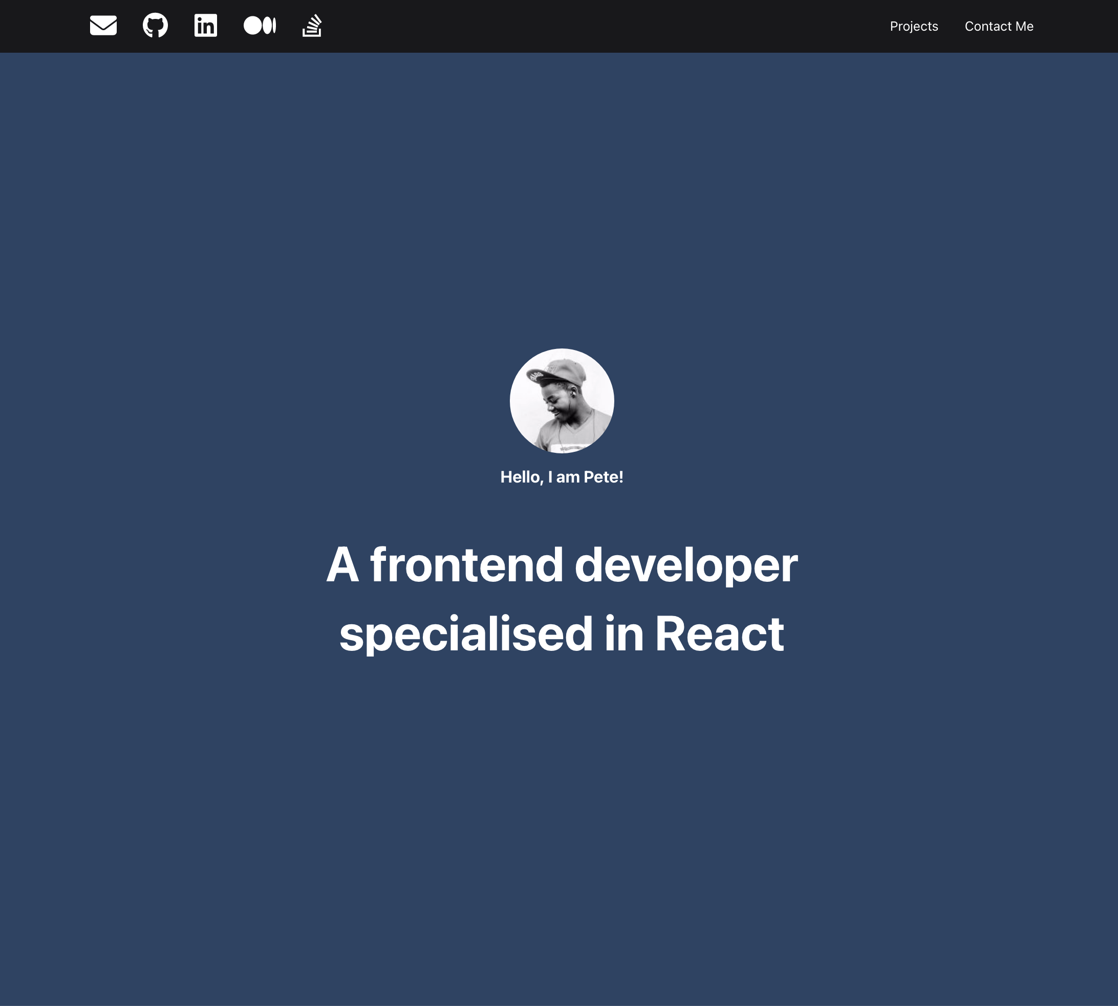 GitHub - marventures/react-portfolio: This is a React portfolio project ...