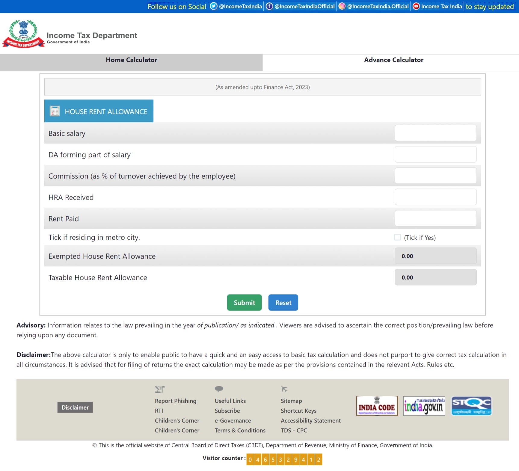 GitHub sejal710/Tax_Calculator Our website offers an Advance Tax