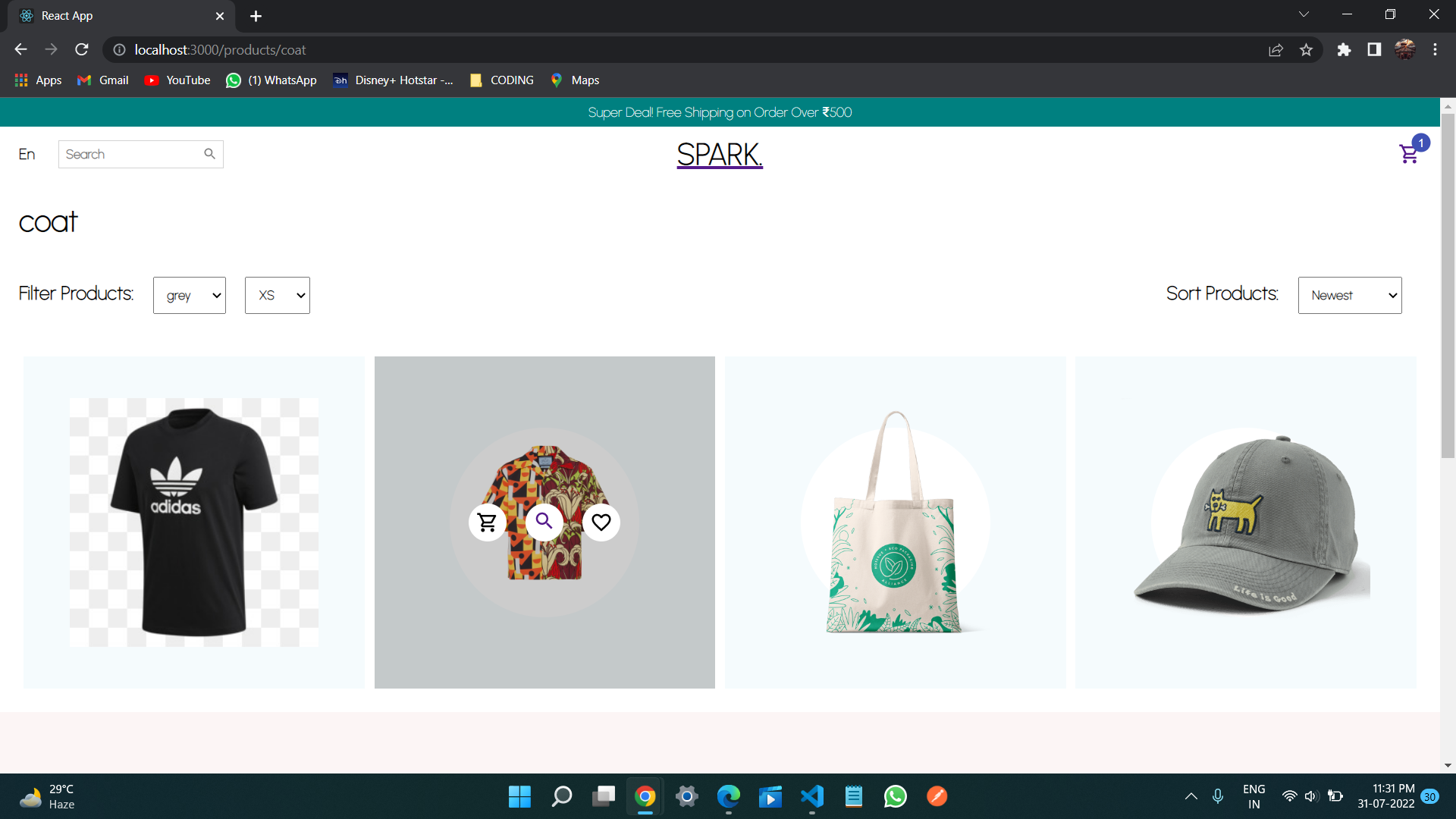 GitHub - RahulReddy272001/Ecommerce-website