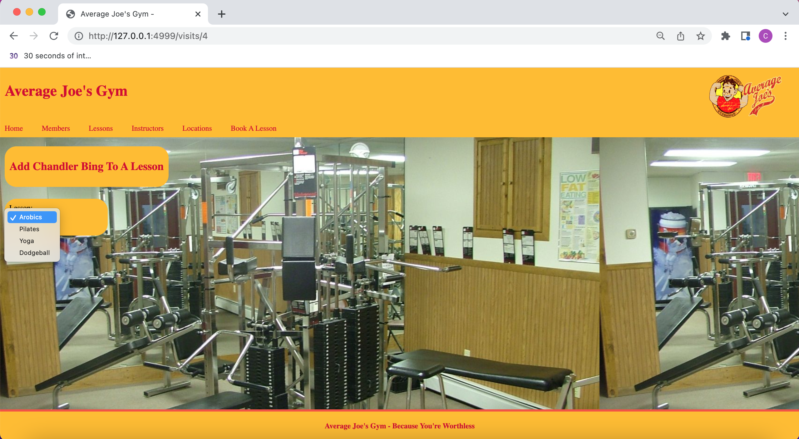 GitHub - calgdon/Average-Joes-Gym-Python-Project: A Python application ...