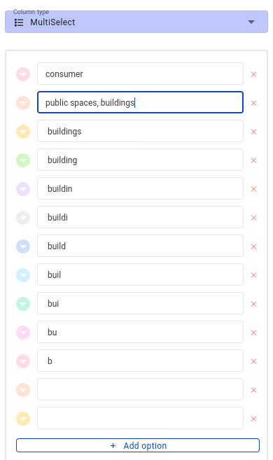 Multiselect bug with comma · Issue #1282 · nocodb/nocodb · GitHub