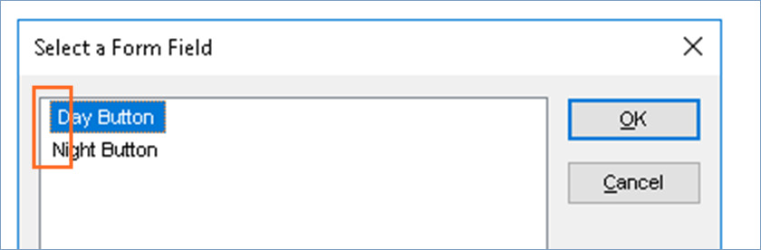 jaws form fields list 1