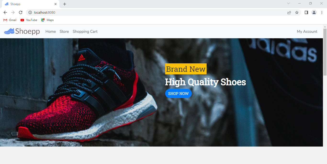 GitHub This is full stack website made using