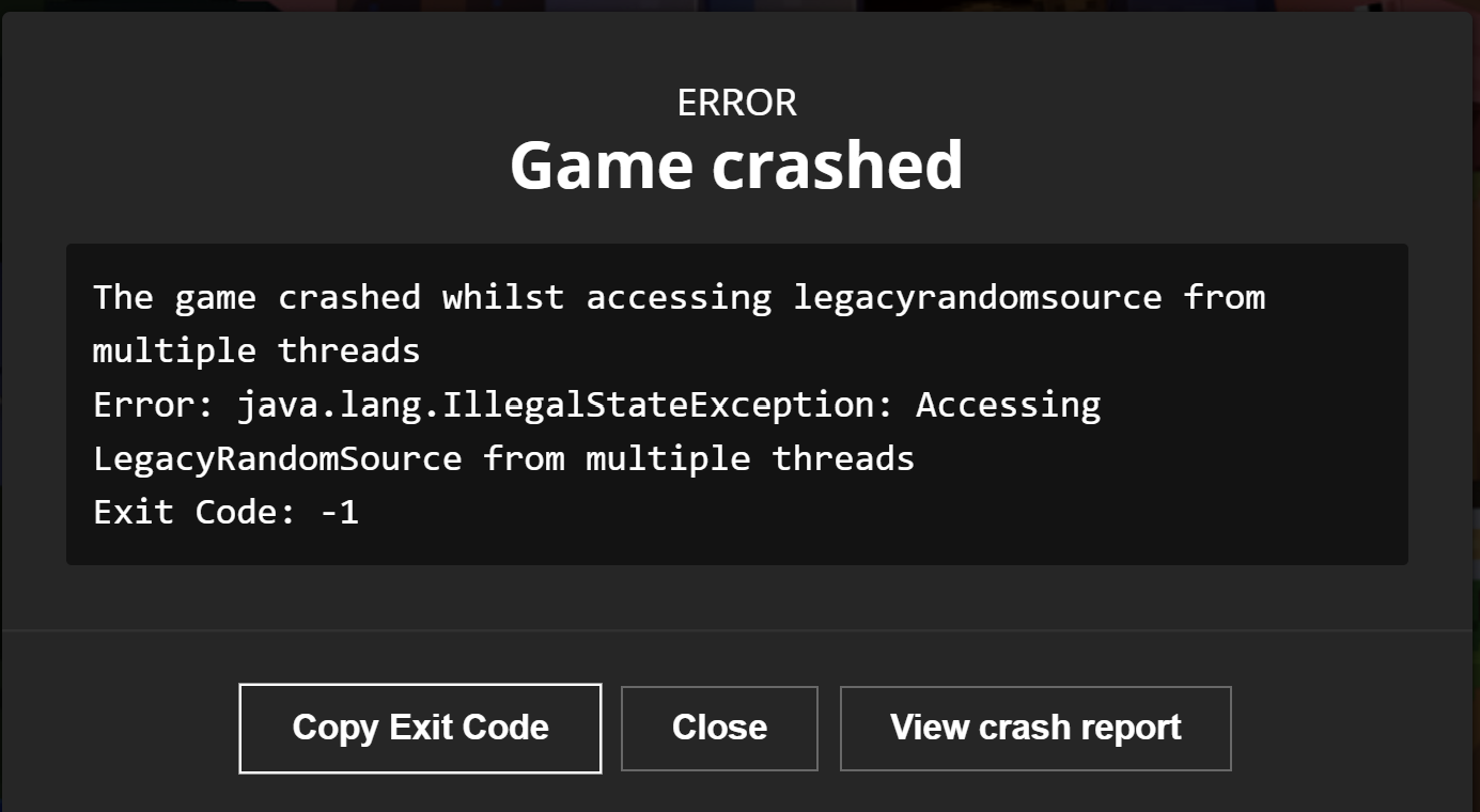 Game Crashed · Issue #6902 · sp614x/optifine · GitHub