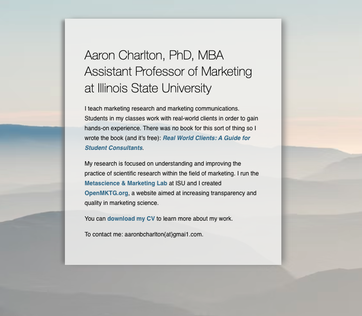 GitHub - aaroncharlton/aaroncharlton.github.io · GitHub