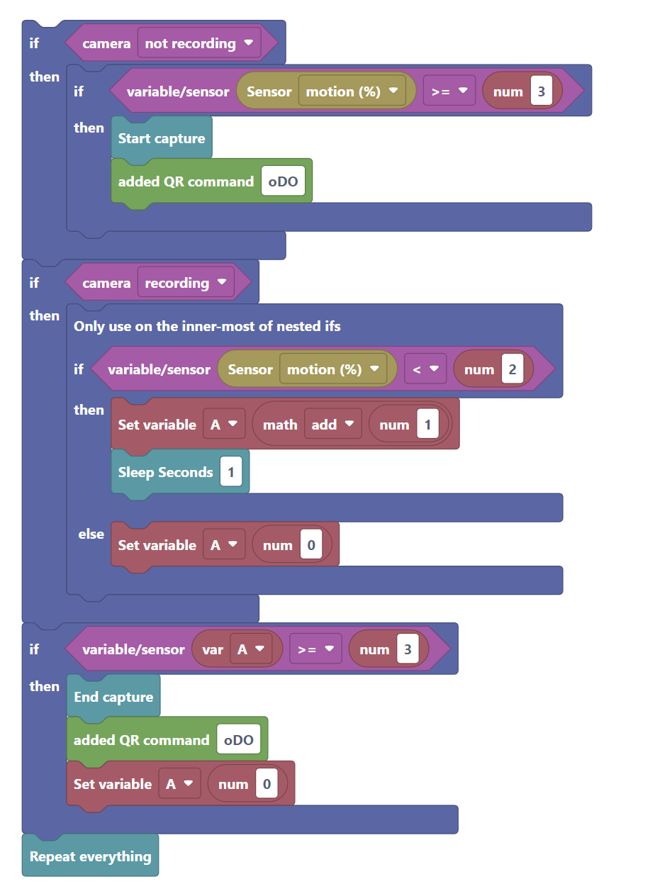 Does Motion Detect work with oDO/LCD Off command on GP11? · Issue 496