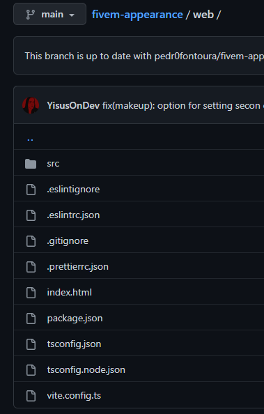 Source Code · Issue #124 · iLLeniumStudios/illenium-appearance · GitHub