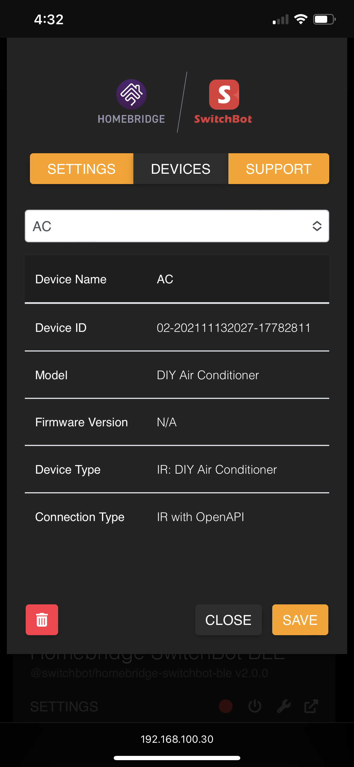 Support Request Unable to turn ON DIY Air Conditioner · Issue 418