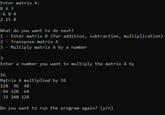 GitHub - mondpat/Matrix-Operations