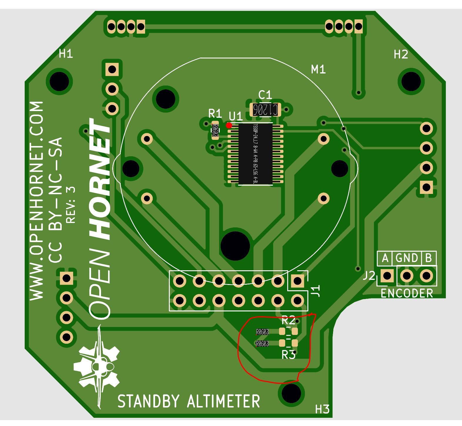 Position file errors for the Standby Altimeter PCB during Manufacturing. · Issue 437