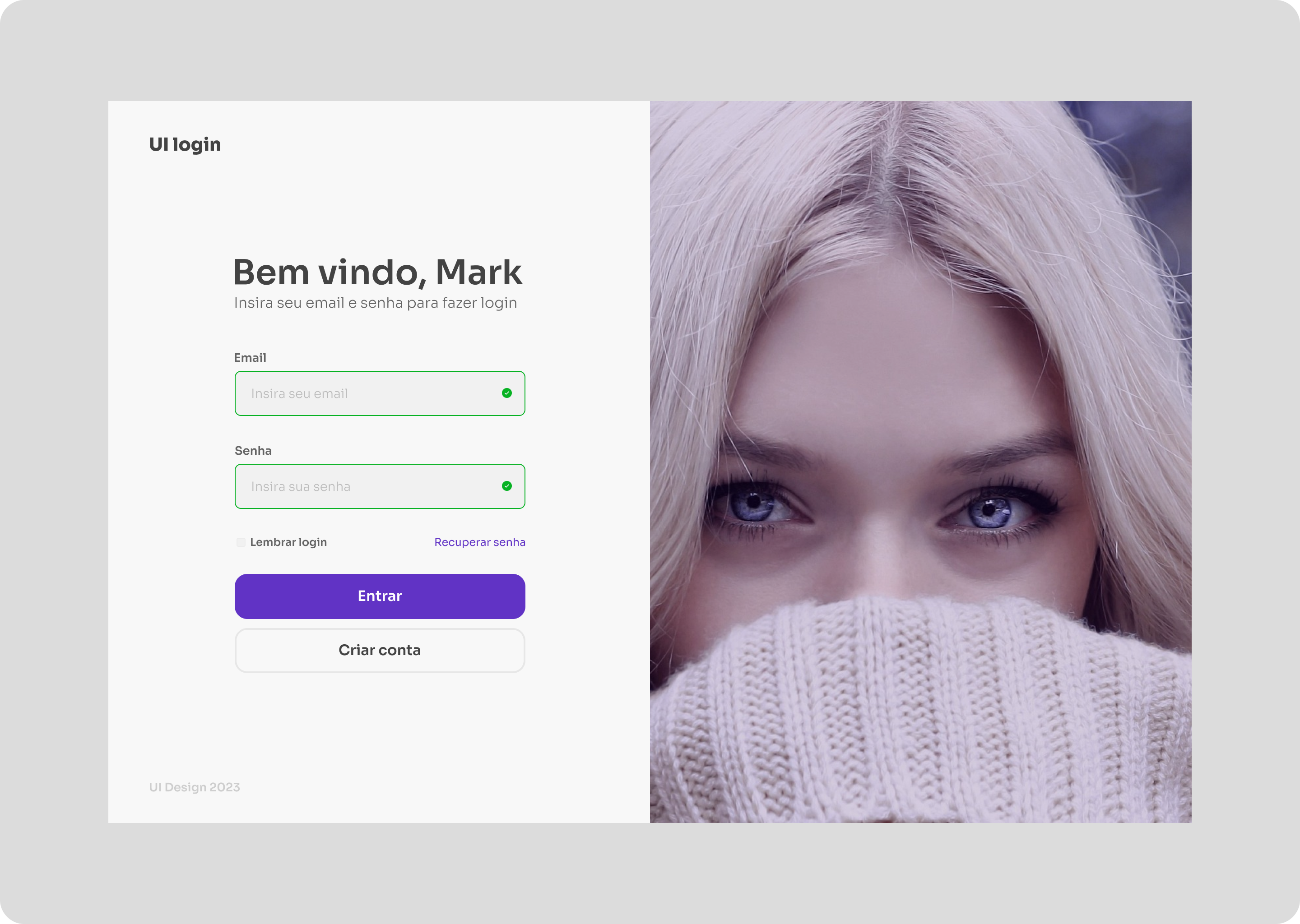GitHub - wesleytrindade17/Login-Screen-Desktop: Minimalist login page ...