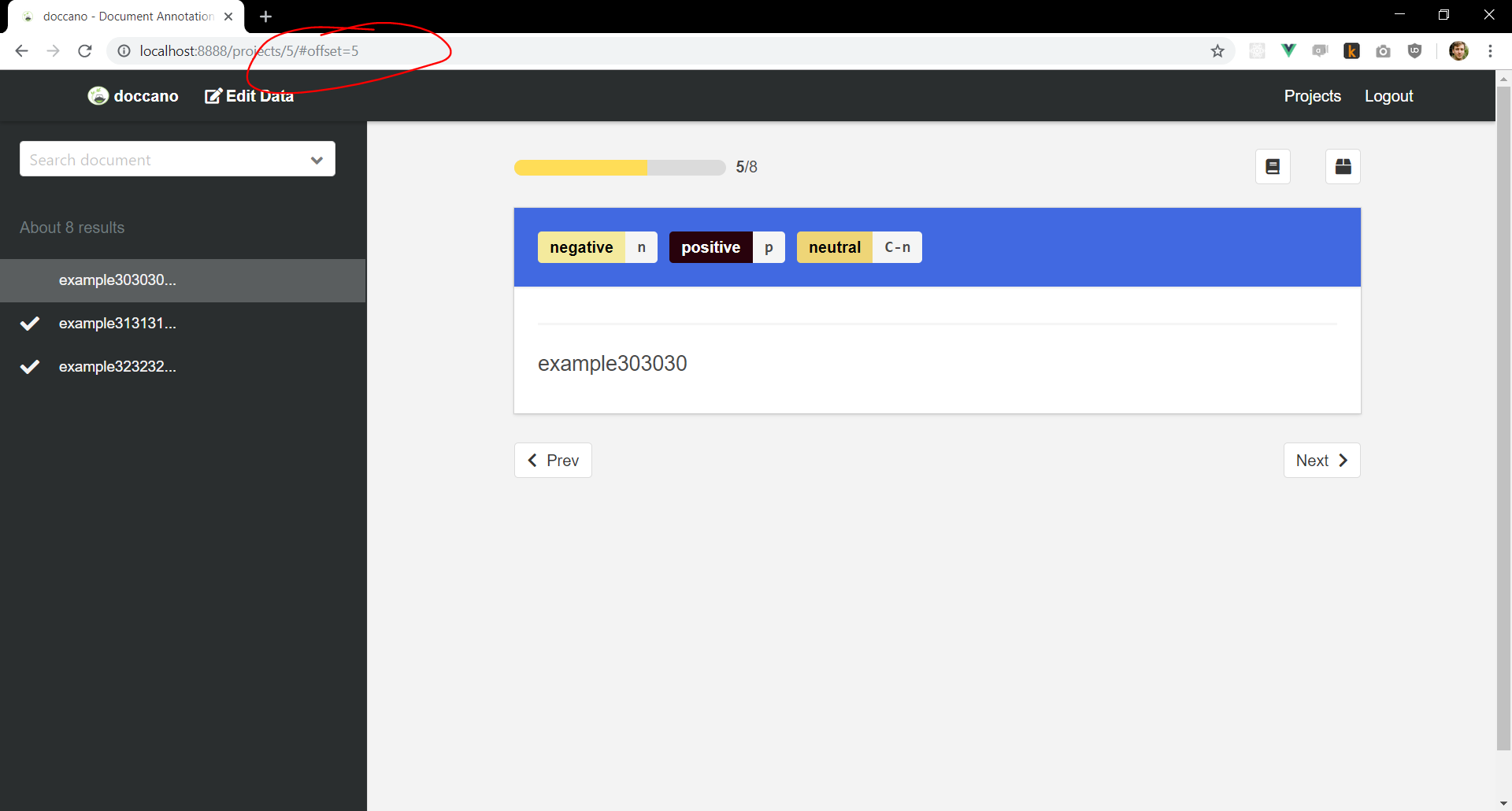 Feature Request: Go to specific page · Issue #58 · doccano/doccano · GitHub