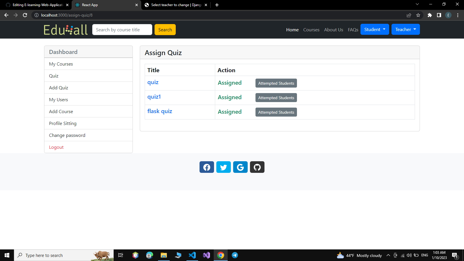 GitHub - Abdulnaser123/E-learning-Web-Application
