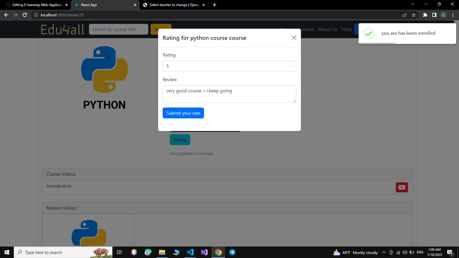 GitHub - Abdulnaser123/E-learning-Web-Application