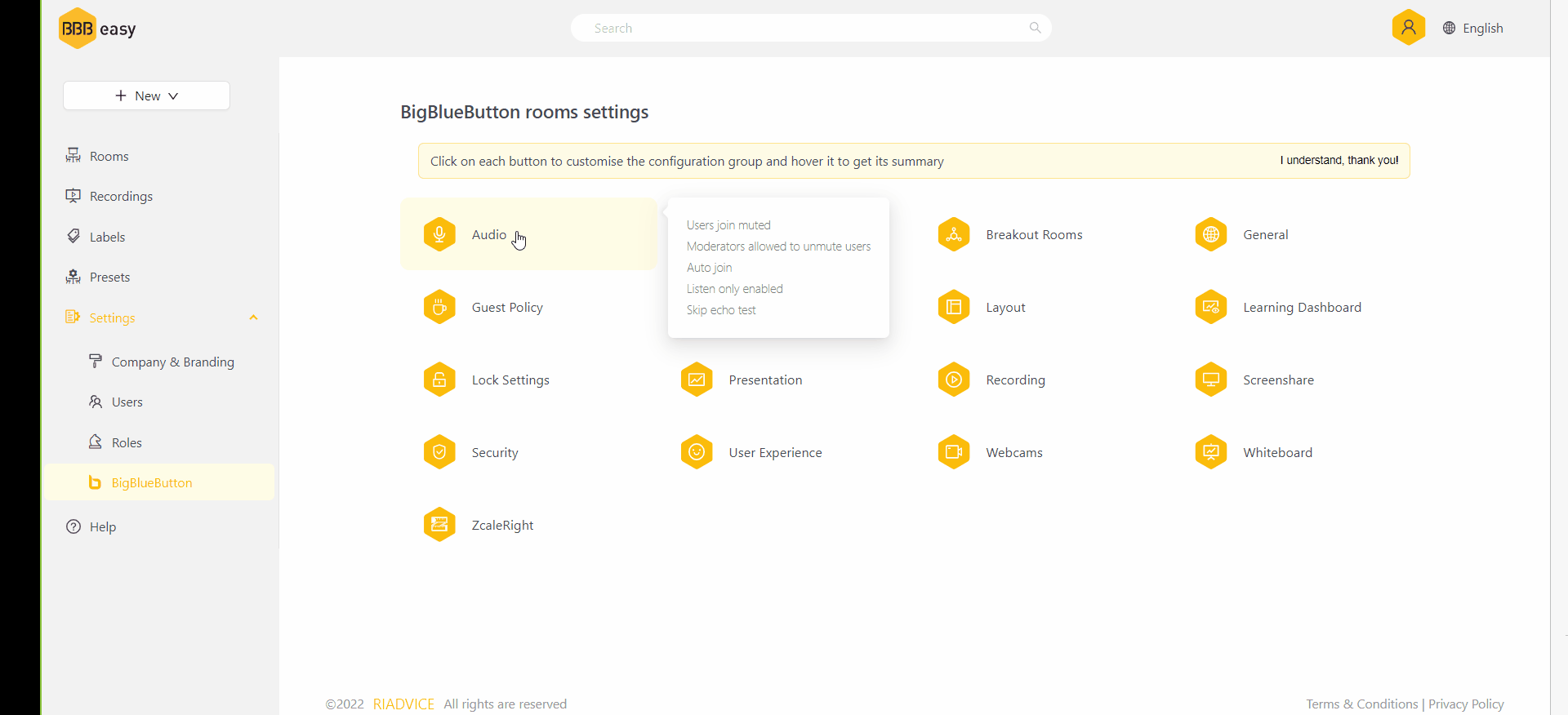 Bigbluebutton rooms settings is not working · Issue #649 · riadvice ...