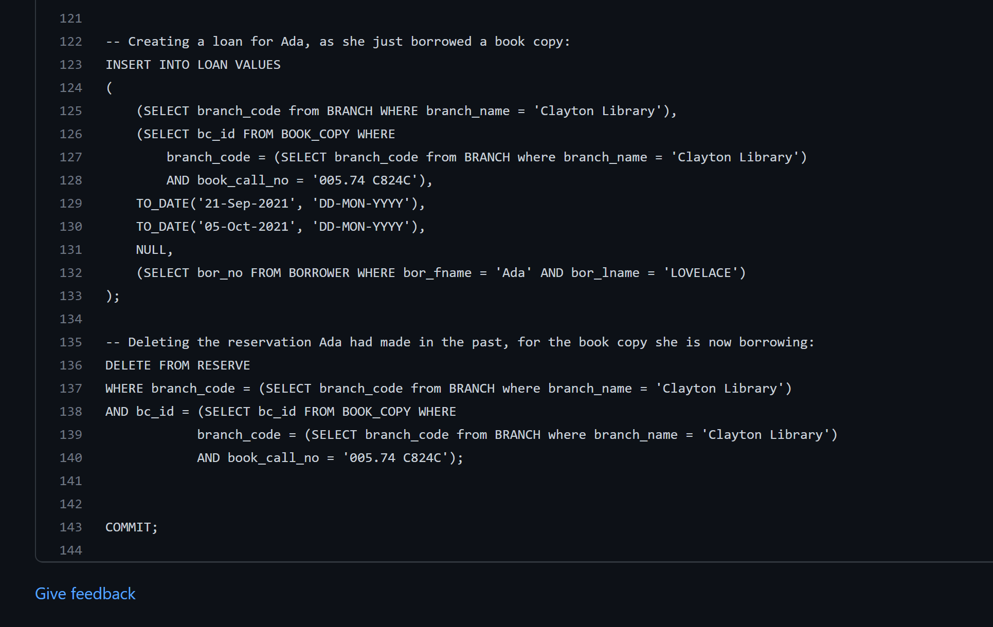 SQL Code not colour coded · community · Discussion #48539 · GitHub