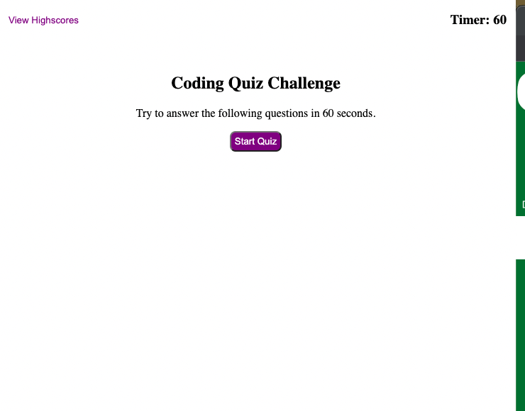GitHub - llacourciere/coding-quiz · GitHub