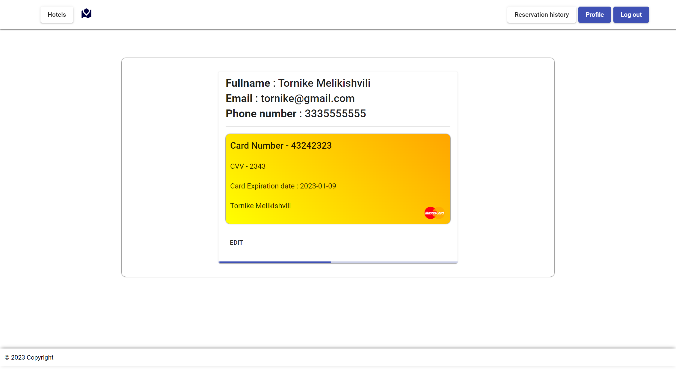 Github nnop55 hotel booking