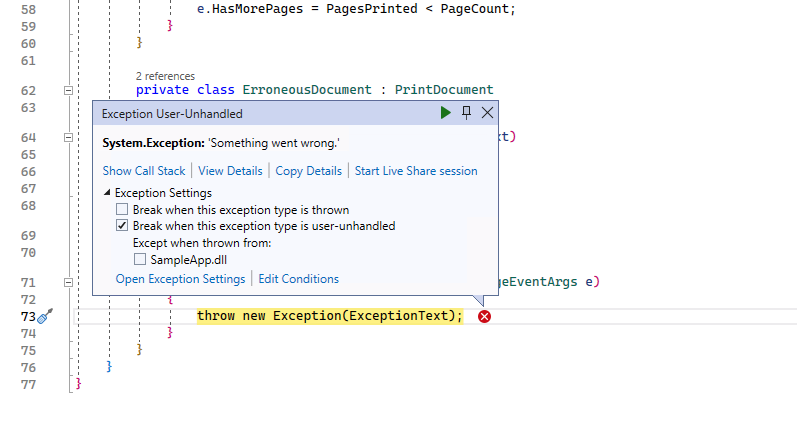 PrintPreviewControl is unable to show another document after printing ...