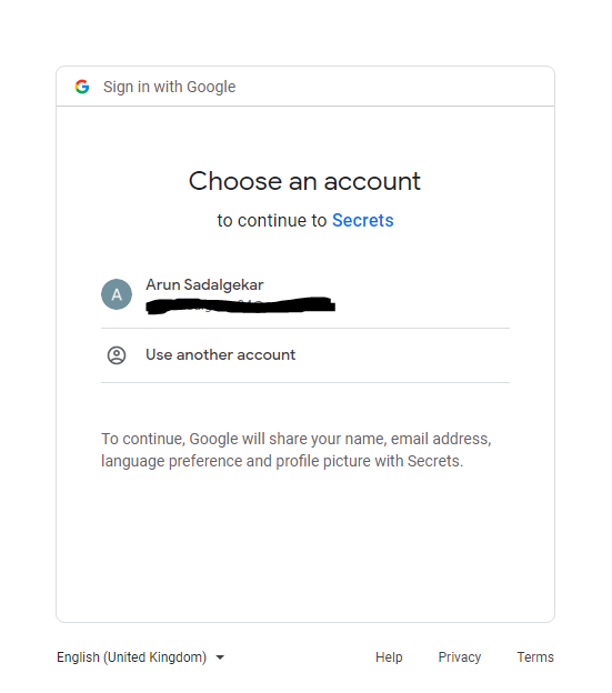 GitHub - Arun12311/OAuth_2.0_Secrets_website: It is a simple secrects ...
