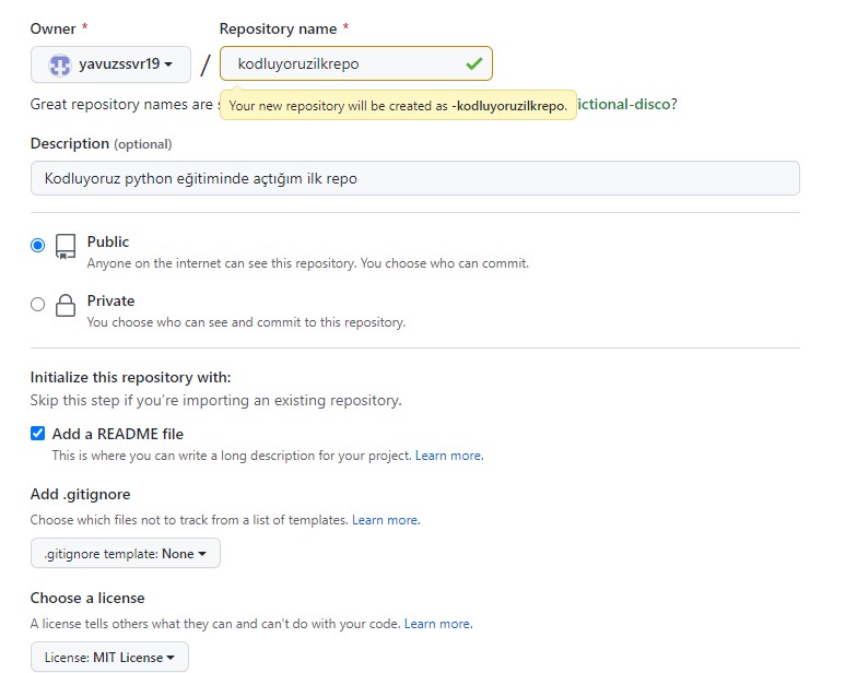 GitHub - yavuzssvr19/kodluyoruzilkrepo: Kodluyoruz python eğitiminde ...