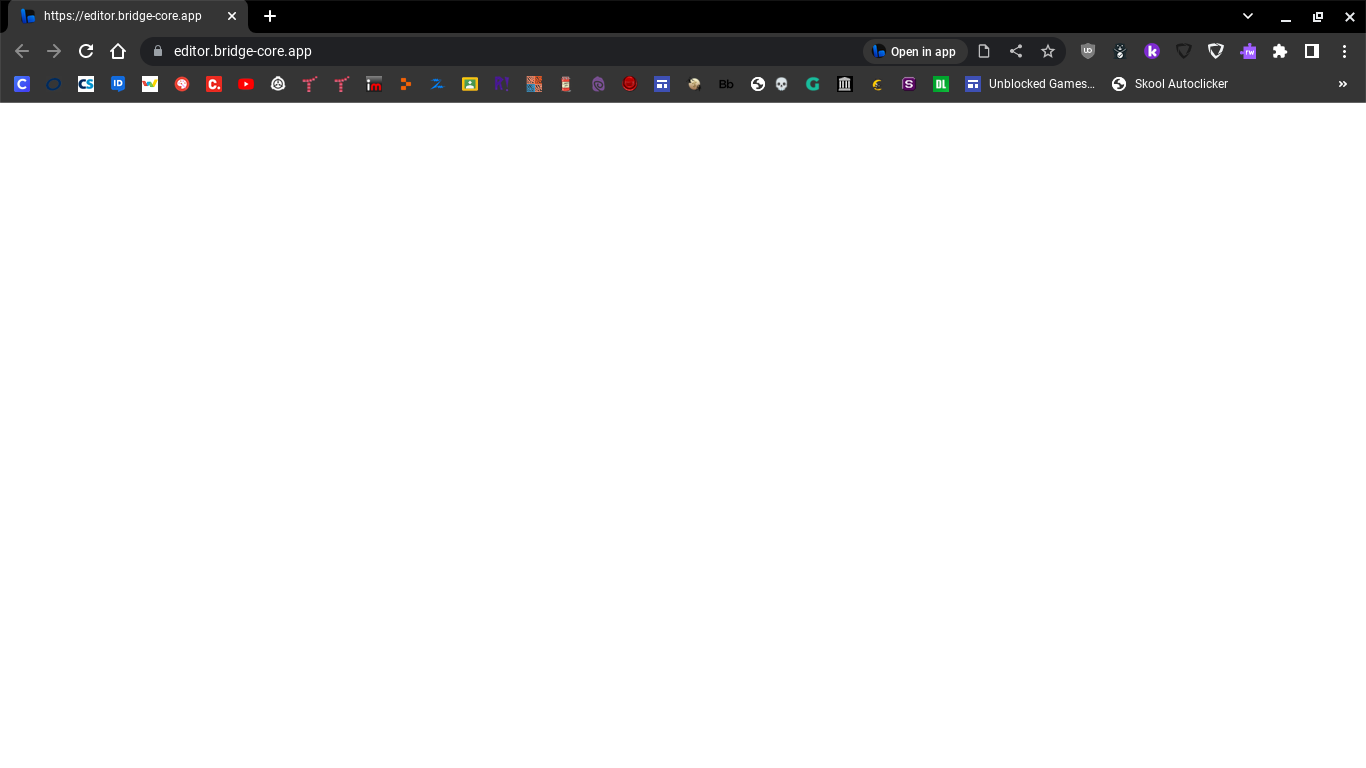 web editor non functional? · Issue #909 · bridge-core/editor · GitHub