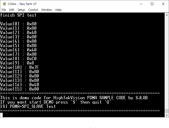 GitHub keikkang/N9H26K5_MPU_Pdma SPI slave PDMA interrupt Test code