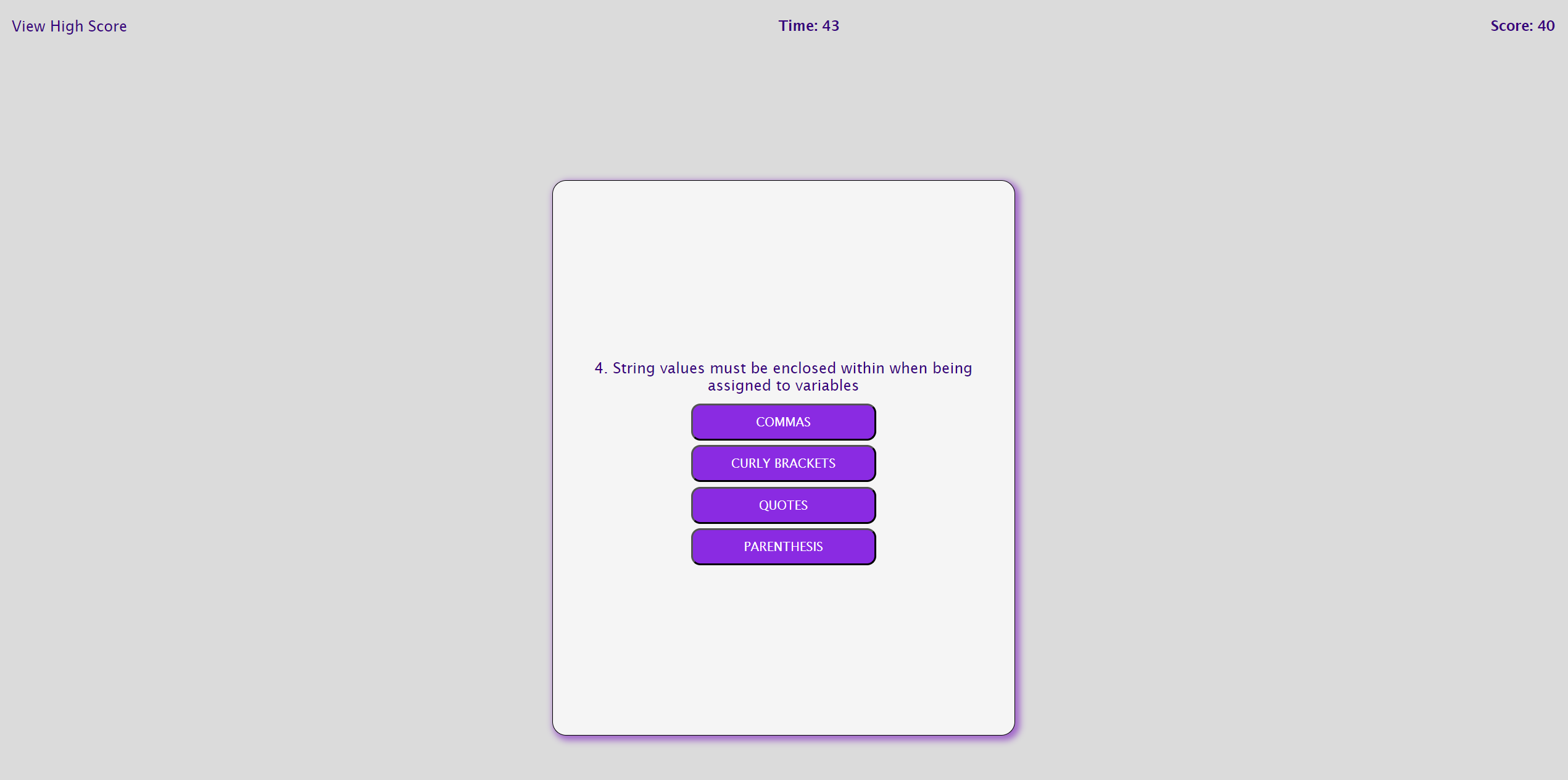 GitHub - 1alyciaoliveira/coding-quiz-challenge