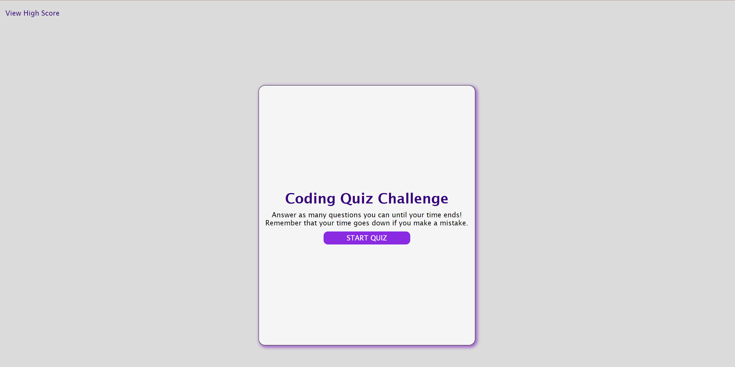 GitHub - 1alyciaoliveira/coding-quiz-challenge