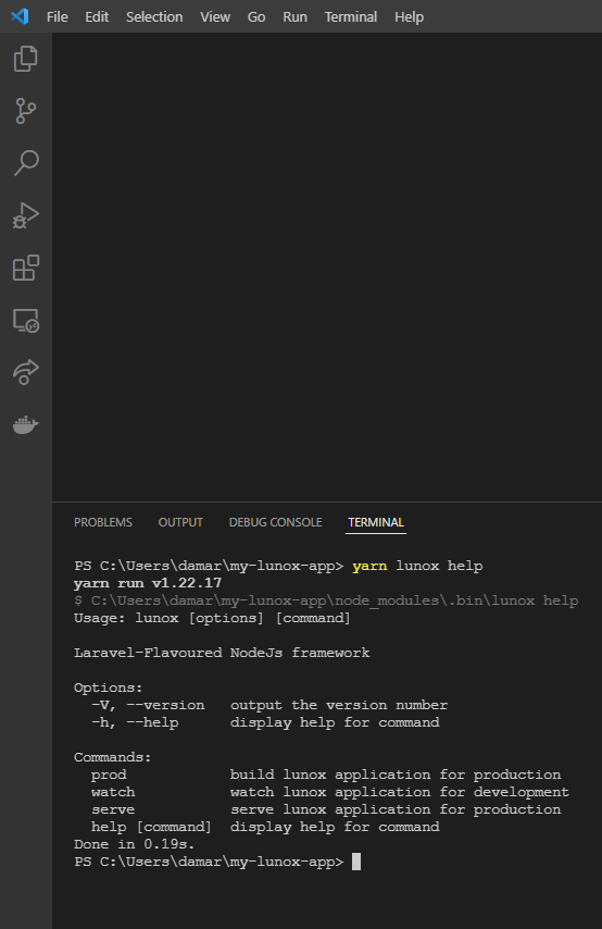 [Bugs] Cannot run on Windows · Issue #14 · kodepandai/lunox · GitHub