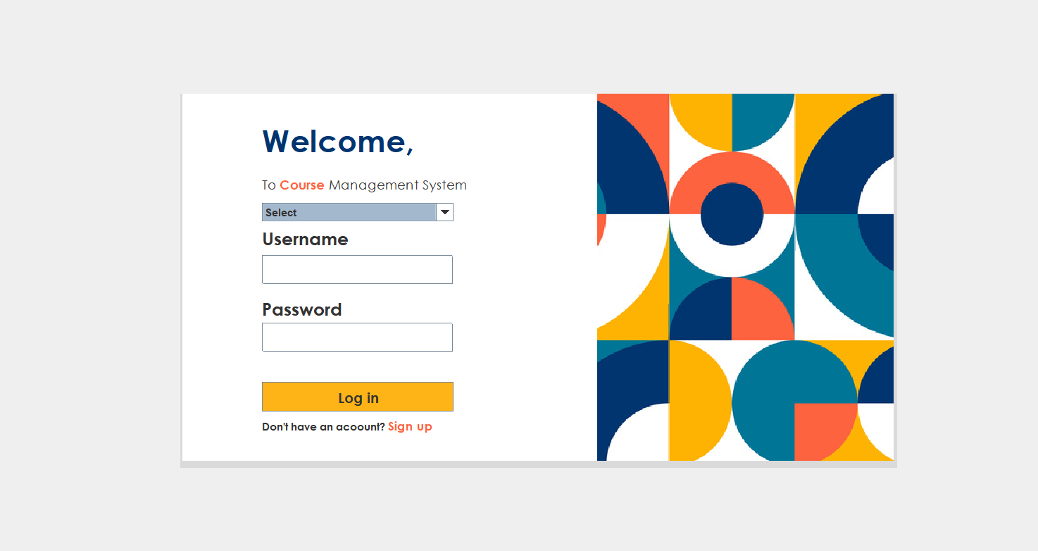 GitHub - PrayushAwale/Course-Management-System: The project will be ...