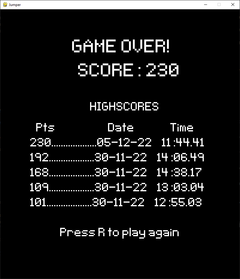GitHub - Martini310/Pixel_jumper: My first game created in PyGame.