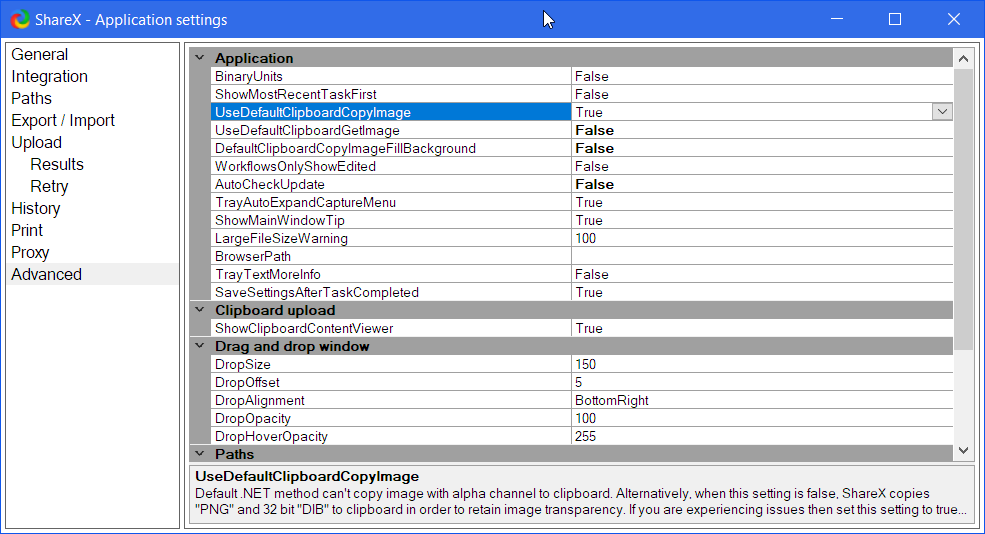 ShareX copies to clipboard but has issues with XMIND · Issue 2793